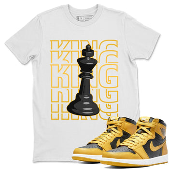 Jordan 1 Pollen Sneaker Match Tees King Sneaker Tees Jordan 1 Pollen Sneaker Release Tees Unisex Shirts