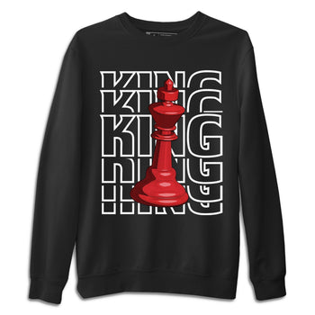 Jordan 1 Varsity Red Sneaker Match Tees King Sneaker Tees Jordan 1 Varsity Red Sneaker Release Tees Unisex Shirts