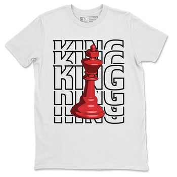 Jordan 1 Varsity Red Sneaker Match Tees King Sneaker Tees Jordan 1 Varsity Red Sneaker Release Tees Unisex Shirts