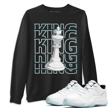 Jordan 11 Legend Blue Sneaker Match Tees King Sneaker Tees Jordan 11 Legend Blue Sneaker Release Tees Unisex Shirts