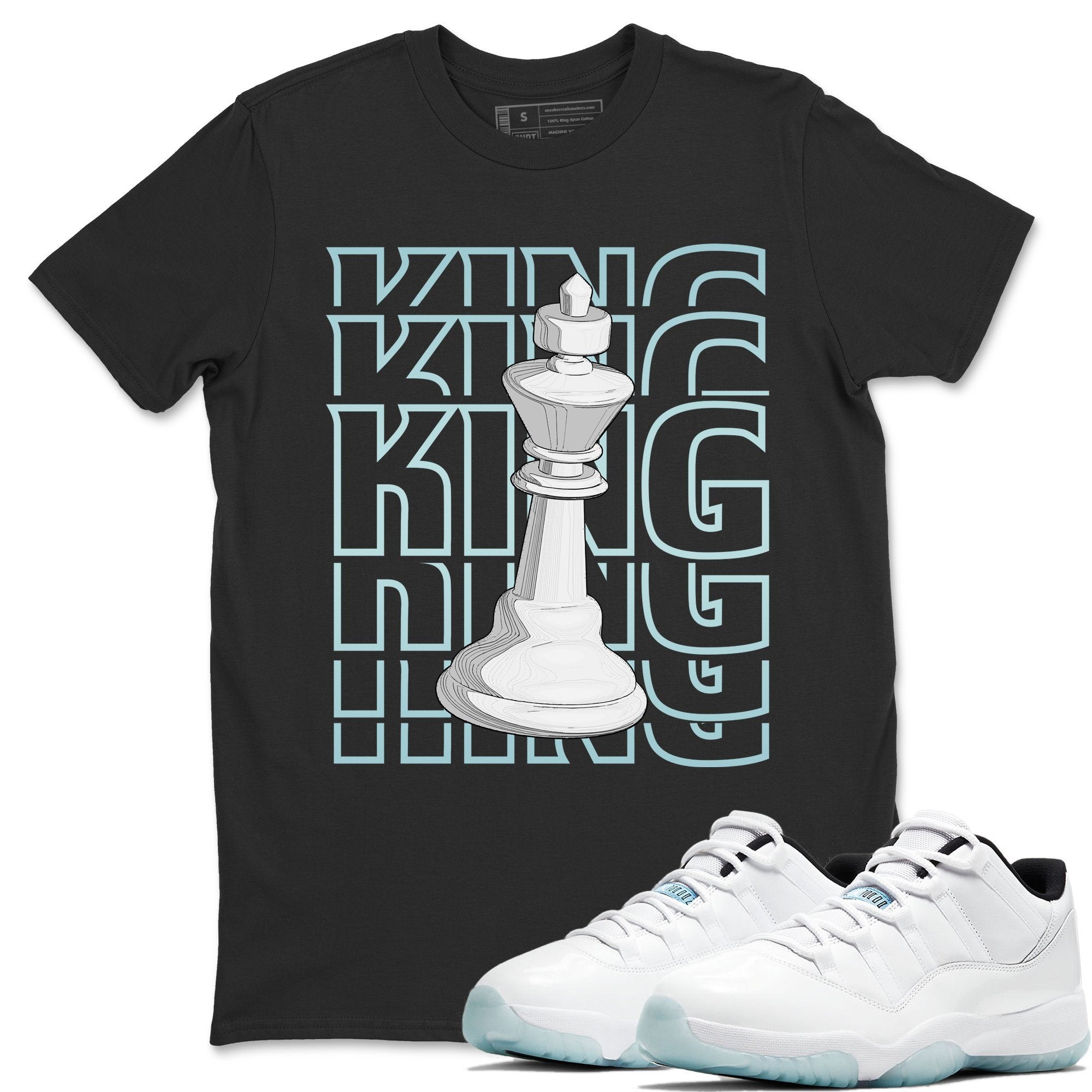 Jordan 11 Legend Blue Sneaker Match Tees King Sneaker Tees Jordan 11 Legend Blue Sneaker Release Tees Unisex Shirts