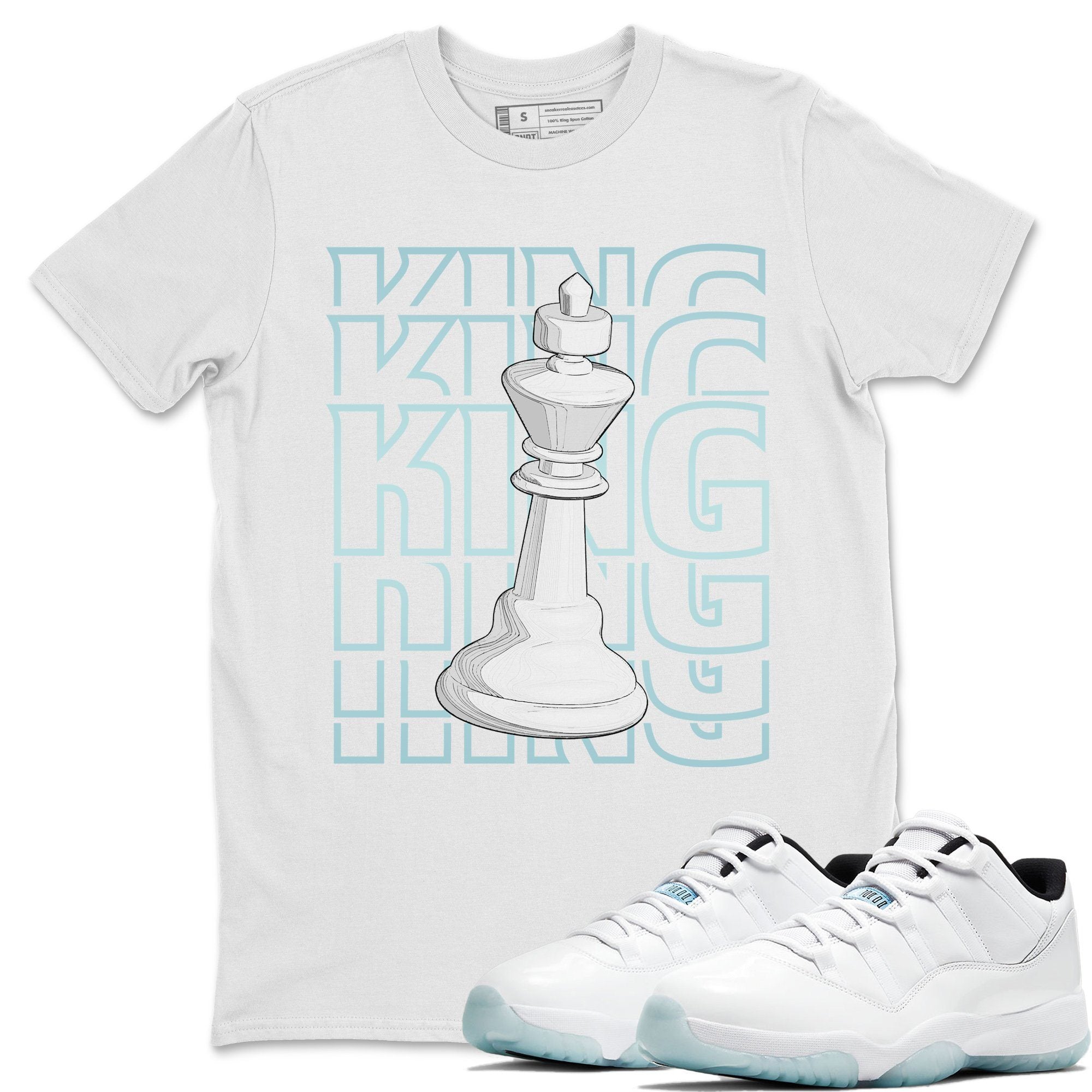 Jordan 11 Legend Blue Sneaker Match Tees King Sneaker Tees Jordan 11 Legend Blue Sneaker Release Tees Unisex Shirts