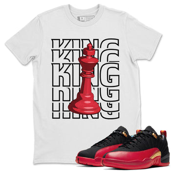 Jordan 12 Super Bowl Sneaker Match Tees King Sneaker Tees Jordan 12 Super Bowl Sneaker Release Tees Unisex Shirts