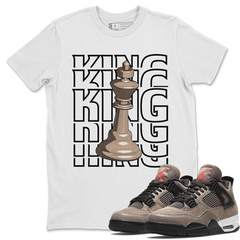 Jordan 4 Taupe Haze Sneaker Match Tees King Sneaker Tees Jordan 4 Taupe Haze Sneaker Release Tees Unisex Shirts