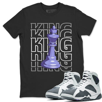 Jordan 7 Flint Sneaker Match Tees King Sneaker Tees Jordan 7 Flint Sneaker Release Tees Unisex Shirts