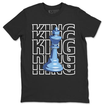 Jordan 1 University Blue Sneaker Match Tees King Sneaker Tees Jordan 1 University Blue Sneaker Release Tees Unisex Shirts