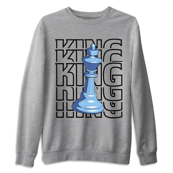 Jordan 1 University Blue Sneaker Match Tees King Sneaker Tees Jordan 1 University Blue Sneaker Release Tees Unisex Shirts