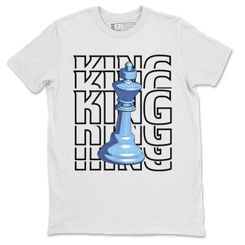 Jordan 1 University Blue Sneaker Match Tees King Sneaker Tees Jordan 1 University Blue Sneaker Release Tees Unisex Shirts