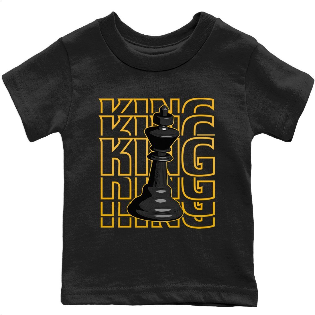 Dunk Championship Goldenrod Sneaker Match Tees King Sneaker Tees Dunk Championship Goldenrod Sneaker Release Tees Kids Shirts