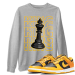 Dunk Championship Goldenrod Sneaker Match Tees King Sneaker Tees Dunk Championship Goldenrod Sneaker Release Tees Unisex Shirts