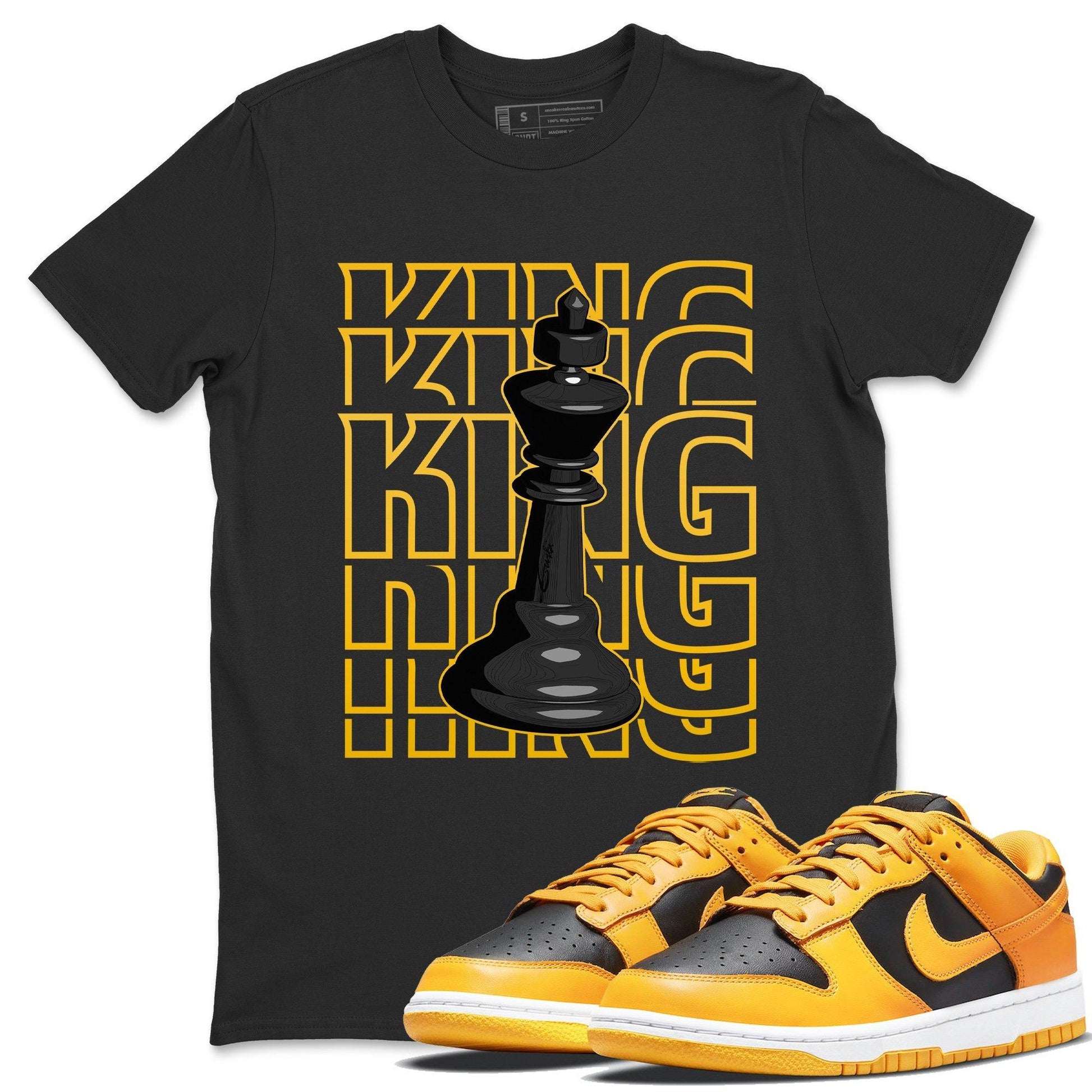 Dunk Championship Goldenrod Sneaker Match Tees King Sneaker Tees Dunk Championship Goldenrod Sneaker Release Tees Unisex Shirts