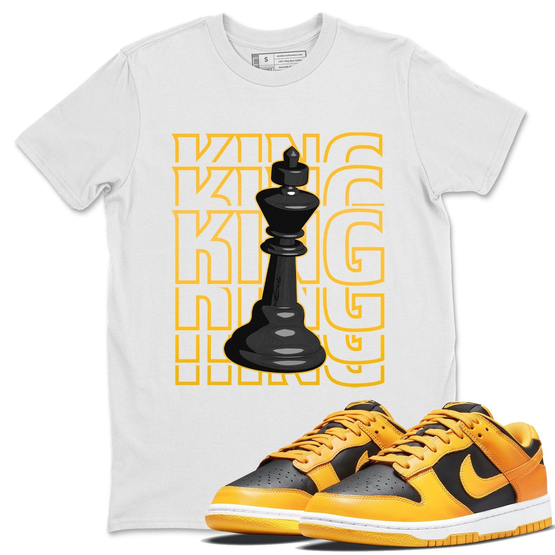 Dunk Championship Goldenrod Sneaker Match Tees King Sneaker Tees Dunk Championship Goldenrod Sneaker Release Tees Unisex Shirts