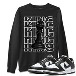 Dunk Panda Sneaker Match Tees King Sneaker Tees Dunk Panda Sneaker Release Tees Unisex Shirts