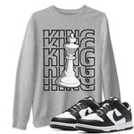 Dunk Panda Sneaker Match Tees King Sneaker Tees Dunk Panda Sneaker Release Tees Unisex Shirts