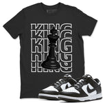 Dunk Panda Sneaker Match Tees King Sneaker Tees Dunk Panda Sneaker Release Tees Unisex Shirts