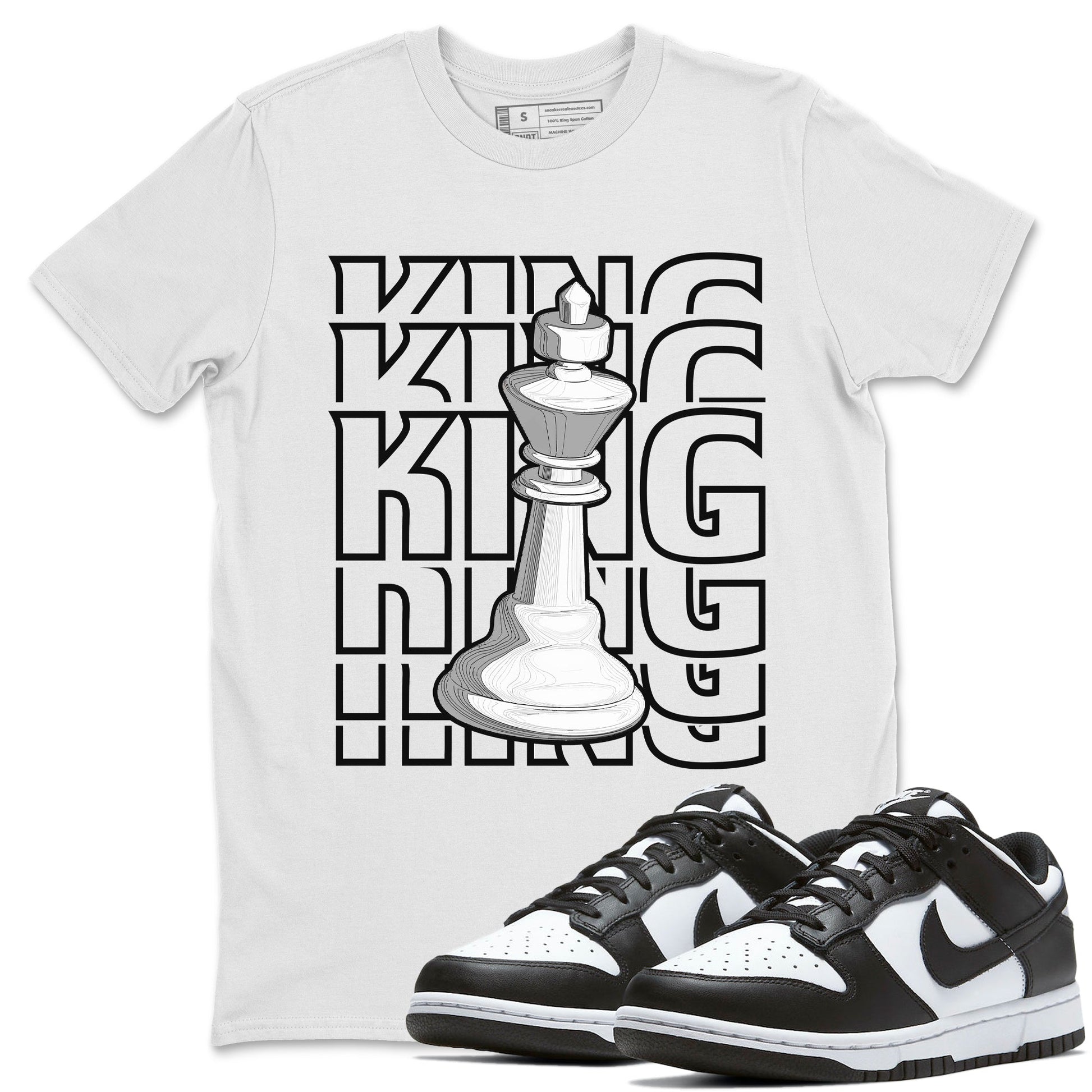 Dunk Panda Sneaker Match Tees King Sneaker Tees Dunk Panda Sneaker Release Tees Unisex Shirts