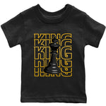 Jordan 1 Pollen Sneaker Match Tees King Sneaker Tees Jordan 1 Pollen Sneaker Release Tees Kids Shirts