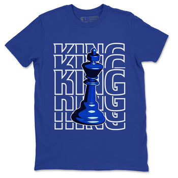 Jordan 12 Hyper Royal Sneaker Match Tees King Sneaker Tees Jordan 12 Hyper Royal Sneaker Release Tees Unisex Shirts