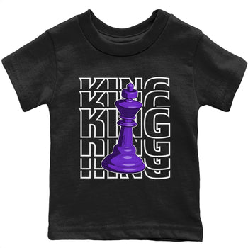 Jordan 13 Court Purple Sneaker Match Tees King Sneaker Tees Jordan 13 Court Purple Sneaker Release Tees Kids Shirts