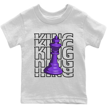 Jordan 13 Court Purple Sneaker Match Tees King Sneaker Tees Jordan 13 Court Purple Sneaker Release Tees Kids Shirts