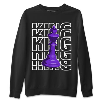 Jordan 13 Court Purple Sneaker Match Tees King Sneaker Tees Jordan 13 Court Purple Sneaker Release Tees Unisex Shirts