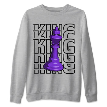 Jordan 13 Court Purple Sneaker Match Tees King Sneaker Tees Jordan 13 Court Purple Sneaker Release Tees Unisex Shirts