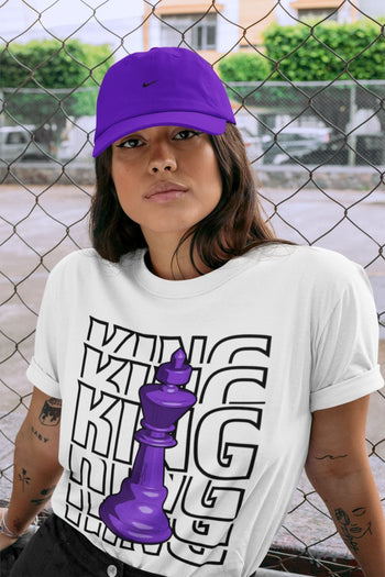 Jordan 13 Court Purple Sneaker Match Tees King Sneaker Tees Jordan 13 Court Purple Sneaker Release Tees Unisex Shirts
