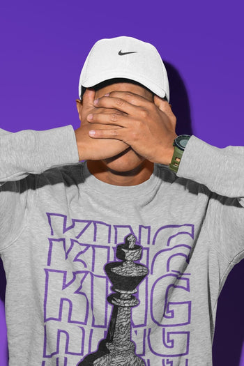 Jordan 3 Dark Iris Sneaker Match Tees King Sneaker Tees Jordan 3 Dark Iris Sneaker Release Tees Unisex Shirts