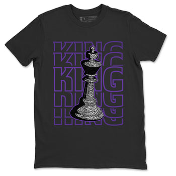 Jordan 3 Dark Iris Sneaker Match Tees King Sneaker Tees Jordan 3 Dark Iris Sneaker Release Tees Unisex Shirts