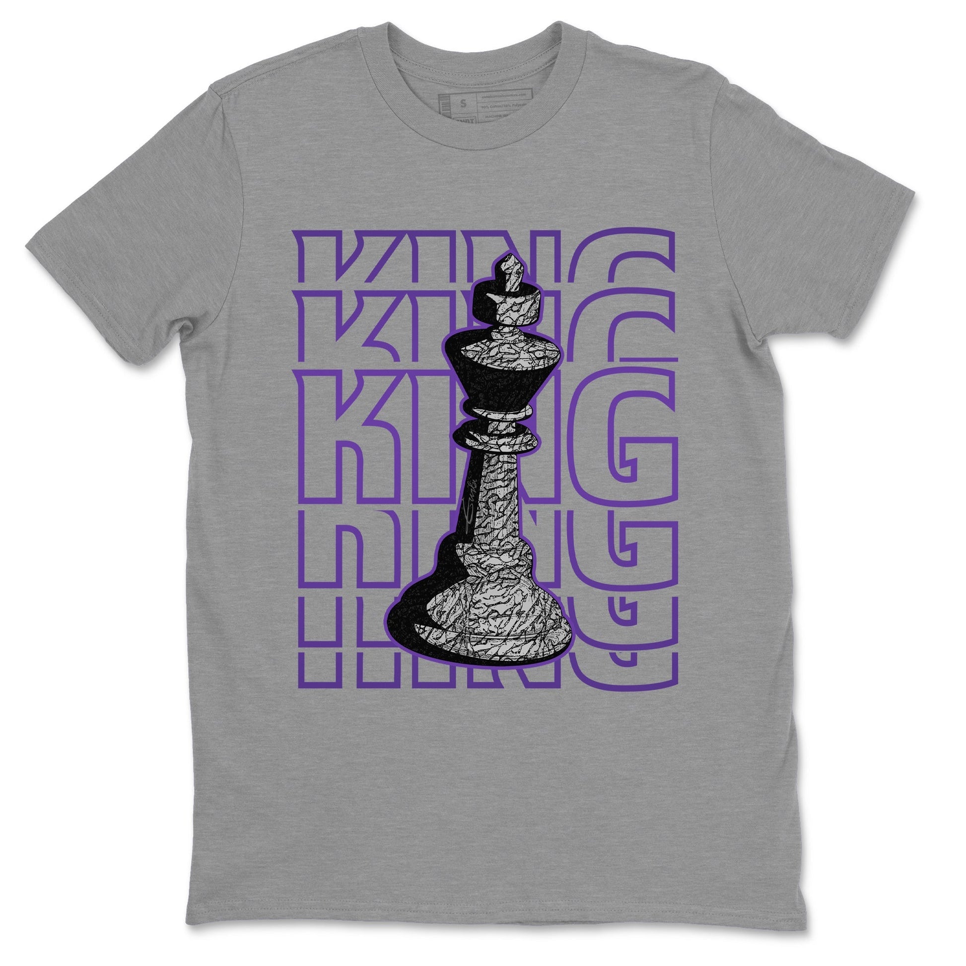 Jordan 3 Dark Iris Sneaker Match Tees King Sneaker Tees Jordan 3 Dark Iris Sneaker Release Tees Unisex Shirts