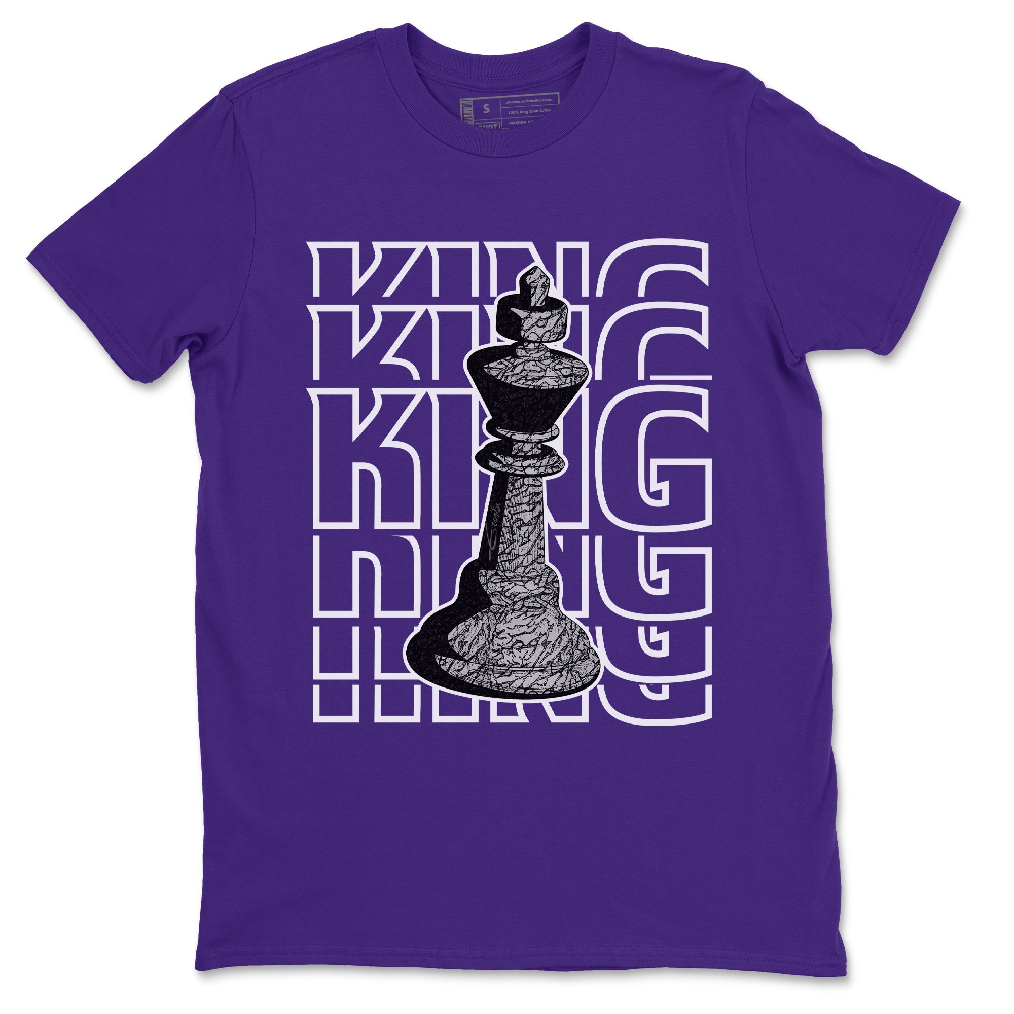 Jordan 3 Dark Iris Sneaker Match Tees King Sneaker Tees Jordan 3 Dark Iris Sneaker Release Tees Unisex Shirts