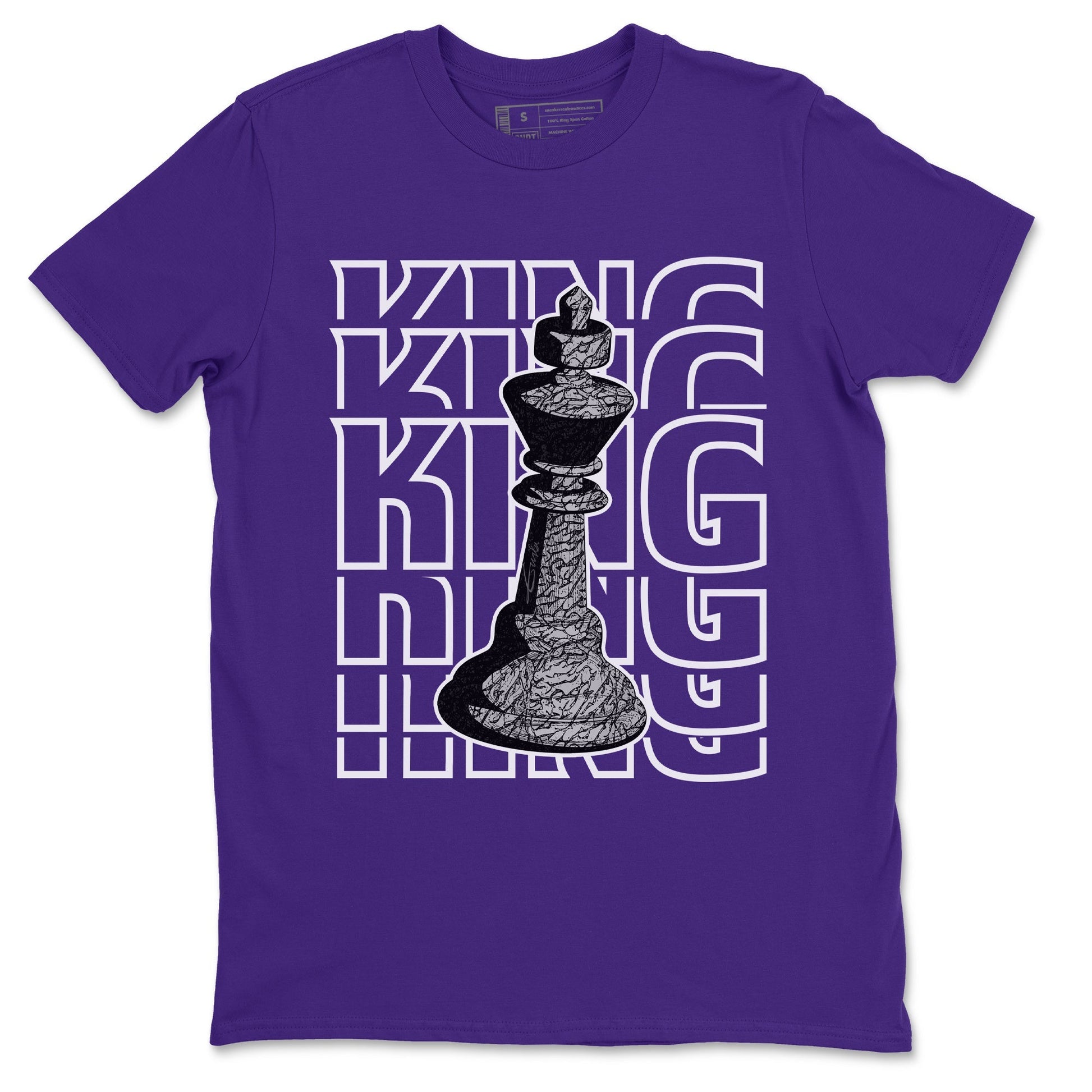 Jordan 3 Dark Iris Sneaker Match Tees King Sneaker Tees Jordan 3 Dark Iris Sneaker Release Tees Unisex Shirts