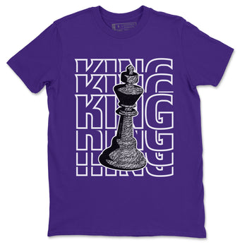 Jordan 3 Dark Iris Sneaker Match Tees King Sneaker Tees Jordan 3 Dark Iris Sneaker Release Tees Unisex Shirts