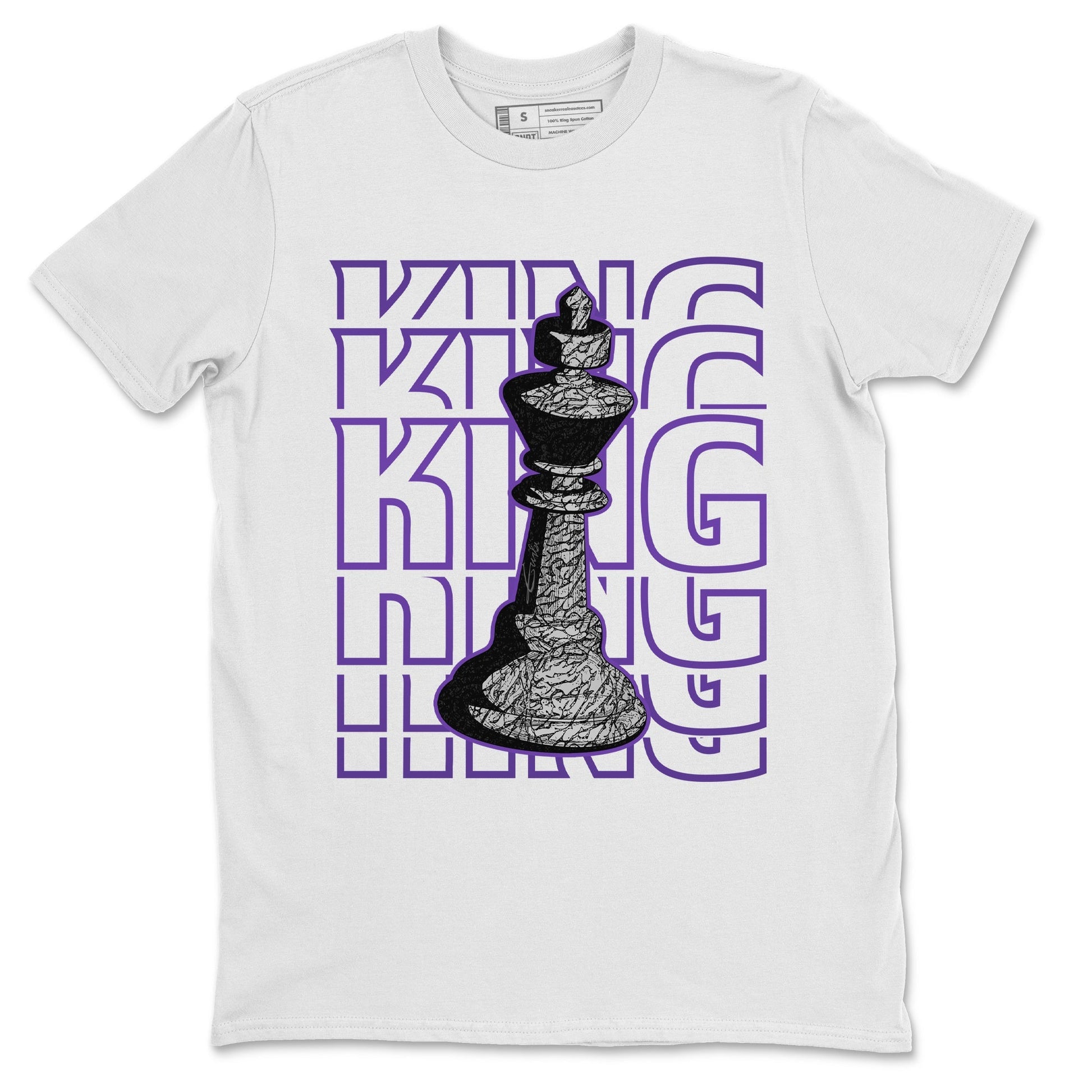 Jordan 3 Dark Iris Sneaker Match Tees King Sneaker Tees Jordan 3 Dark Iris Sneaker Release Tees Unisex Shirts