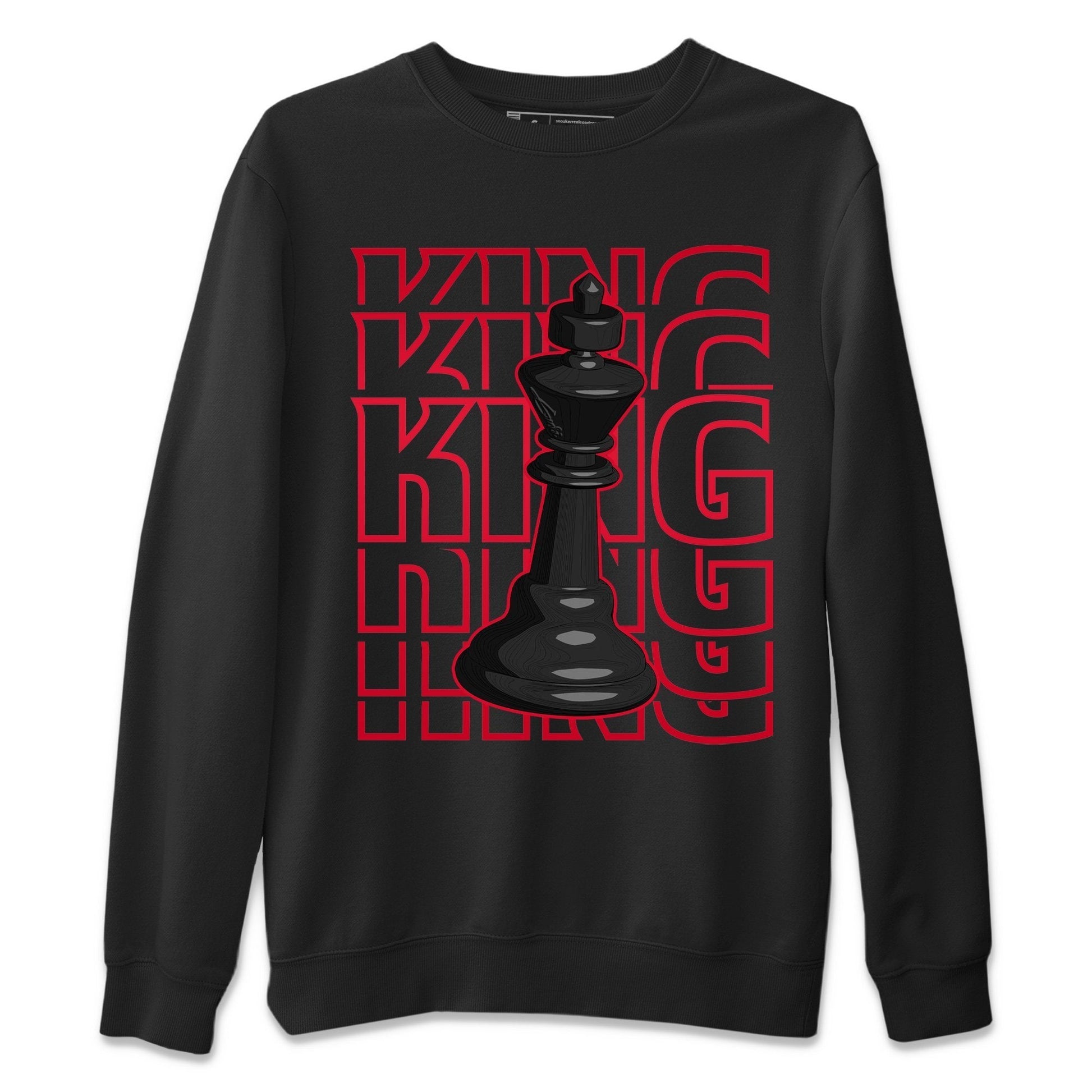 Jordan 4 Red Thunder Sneaker Match Tees King Sneaker Tees Jordan 4 Red Thunder Sneaker Release Tees Unisex Shirts