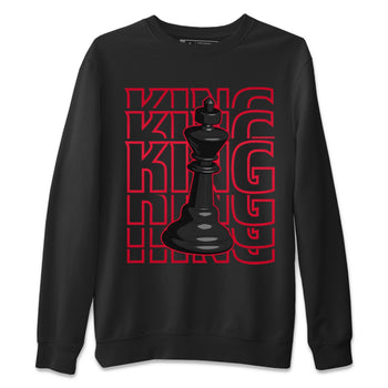 Jordan 4 Red Thunder Sneaker Match Tees King Sneaker Tees Jordan 4 Red Thunder Sneaker Release Tees Unisex Shirts