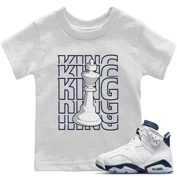 Jordan 6 Midnight Navy Sneaker Match Tees King Sneaker Tees Jordan 6 Midnight Navy Sneaker Release Tees Kids Shirts