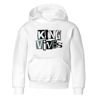 3s Green Glow shirt to match jordans King Vibes sneaker tees Air Jordan 3 Green Glow SNRT sneaker release tees baby toddler White 2 cotton Shirt