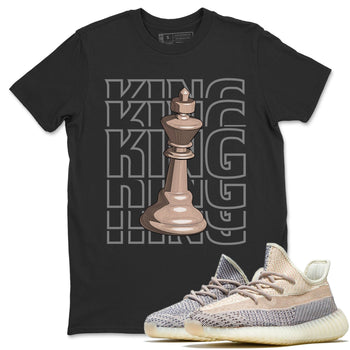 Yeezy 350 Ash Pearl Sneaker Match Tees King Sneaker Tees Yeezy 350 Ash Pearl Sneaker Release Tees Unisex Shirts