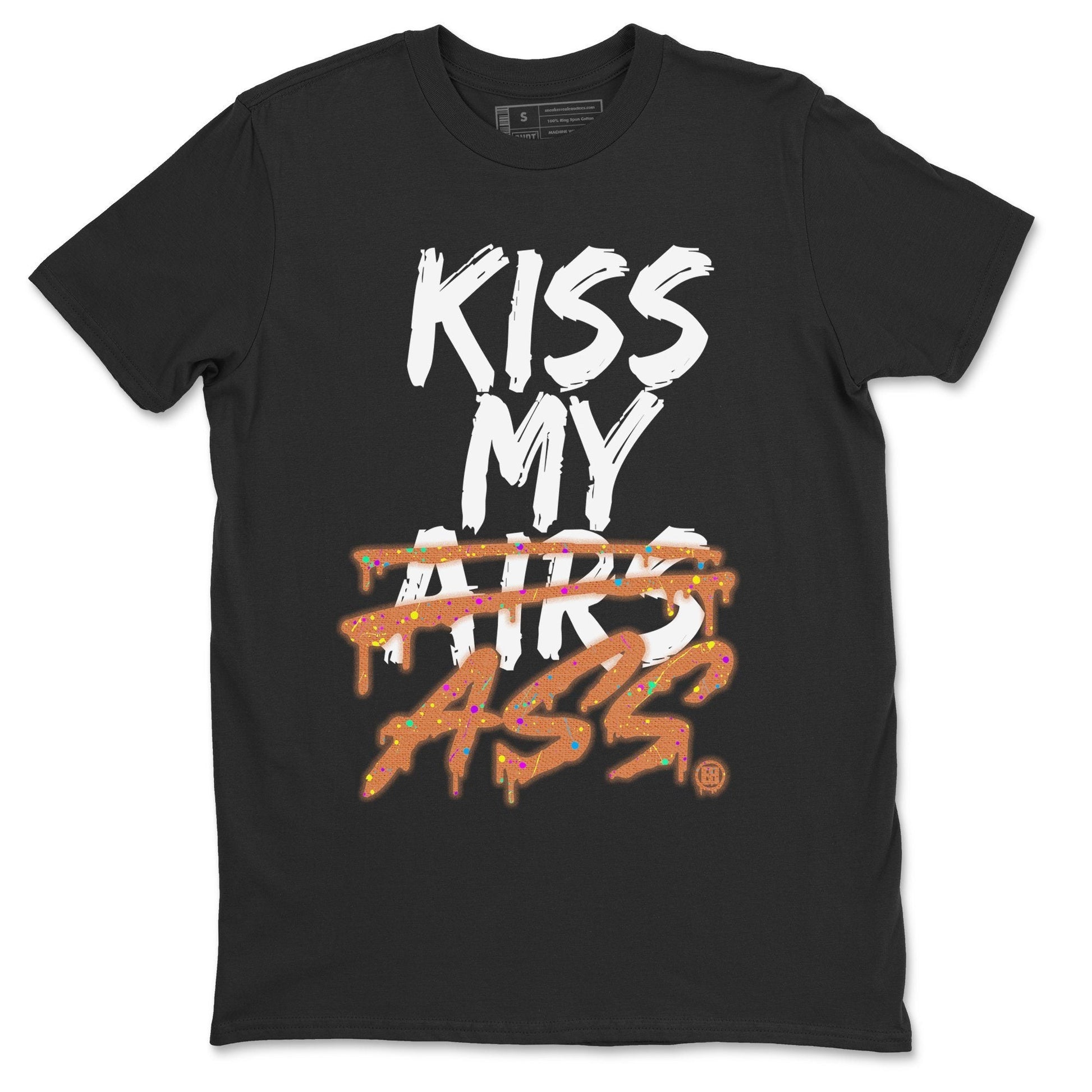 Jordan 1 Brushstroke Sneaker Match Tees Kiss My Ass Sneaker Tees Jordan 1 Brushstroke Sneaker Release Tees Unisex Shirts