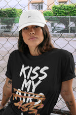 Jordan 1 Brushstroke Sneaker Match Tees Kiss My Ass Sneaker Tees Jordan 1 Brushstroke Sneaker Release Tees Unisex Shirts