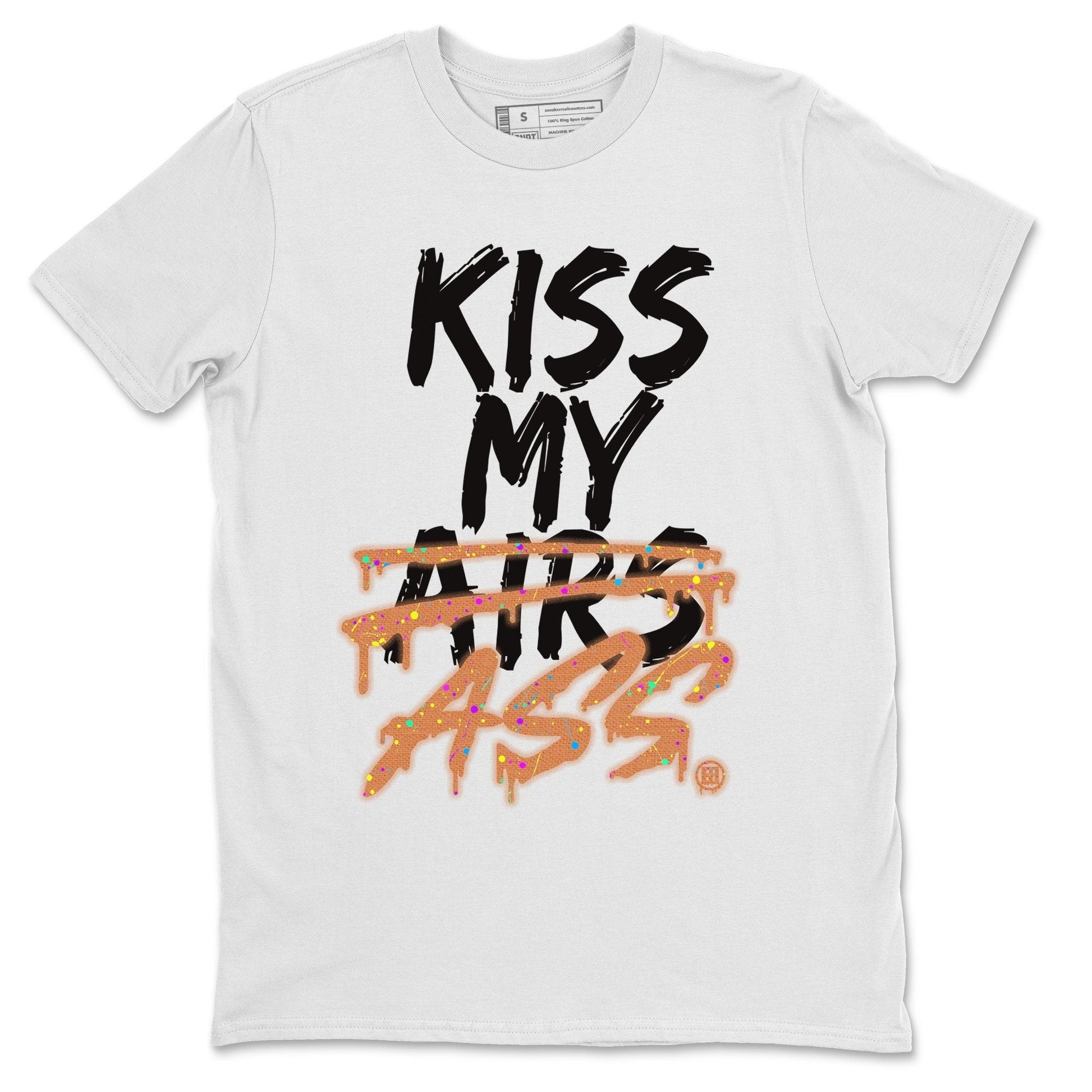 Jordan 1 Brushstroke Sneaker Match Tees Kiss My Ass Sneaker Tees Jordan 1 Brushstroke Sneaker Release Tees Unisex Shirts