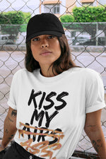 Jordan 1 Brushstroke Sneaker Match Tees Kiss My Ass Sneaker Tees Jordan 1 Brushstroke Sneaker Release Tees Unisex Shirts