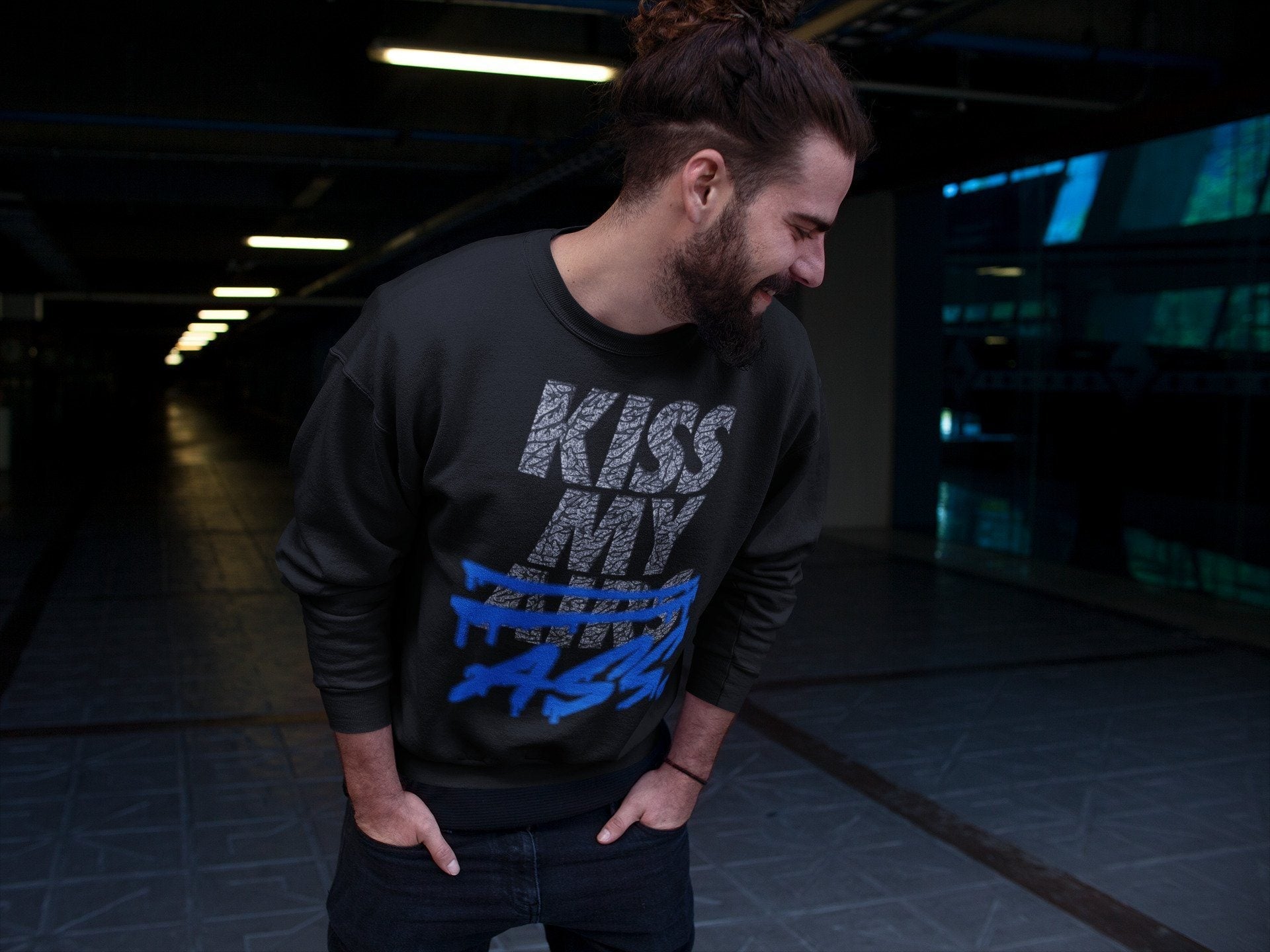 Jordan 3 Racer Blue Sneaker Match Tees Kiss My Ass Sneaker Tees Jordan 3 Racer Blue Sneaker Release Tees Unisex Shirts