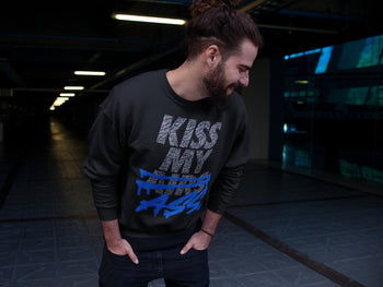 Jordan 3 Racer Blue Sneaker Match Tees Kiss My Ass Sneaker Tees Jordan 3 Racer Blue Sneaker Release Tees Unisex Shirts