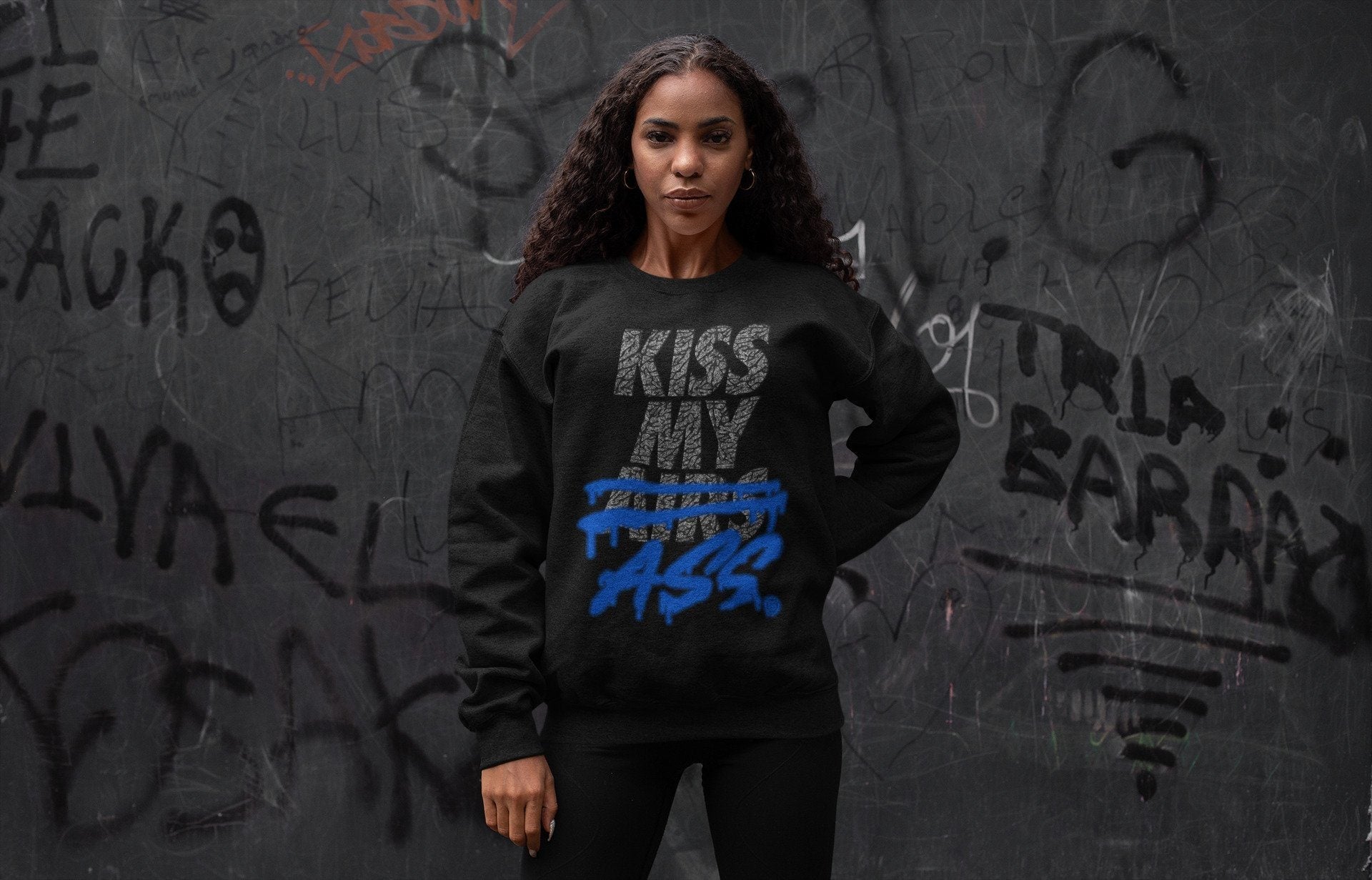 Jordan 3 Racer Blue Sneaker Match Tees Kiss My Ass Sneaker Tees Jordan 3 Racer Blue Sneaker Release Tees Unisex Shirts