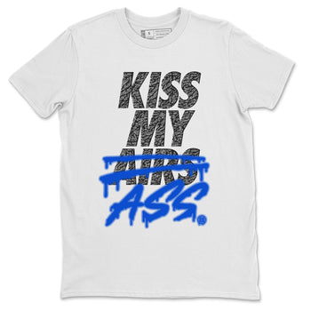 Jordan 3 Racer Blue Sneaker Match Tees Kiss My Ass Sneaker Tees Jordan 3 Racer Blue Sneaker Release Tees Unisex Shirts