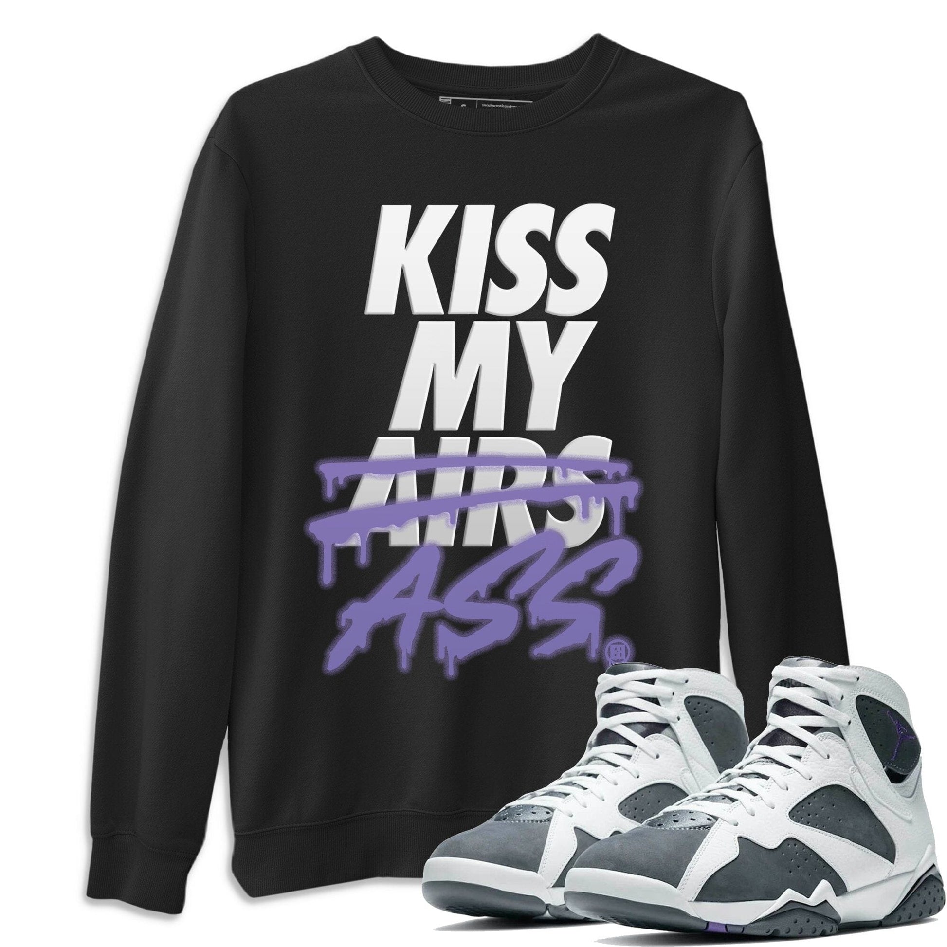 Jordan 7 Flint Sneaker Match Tees Kiss My Ass Sneaker Tees Jordan 7 Flint Sneaker Release Tees Unisex Shirts