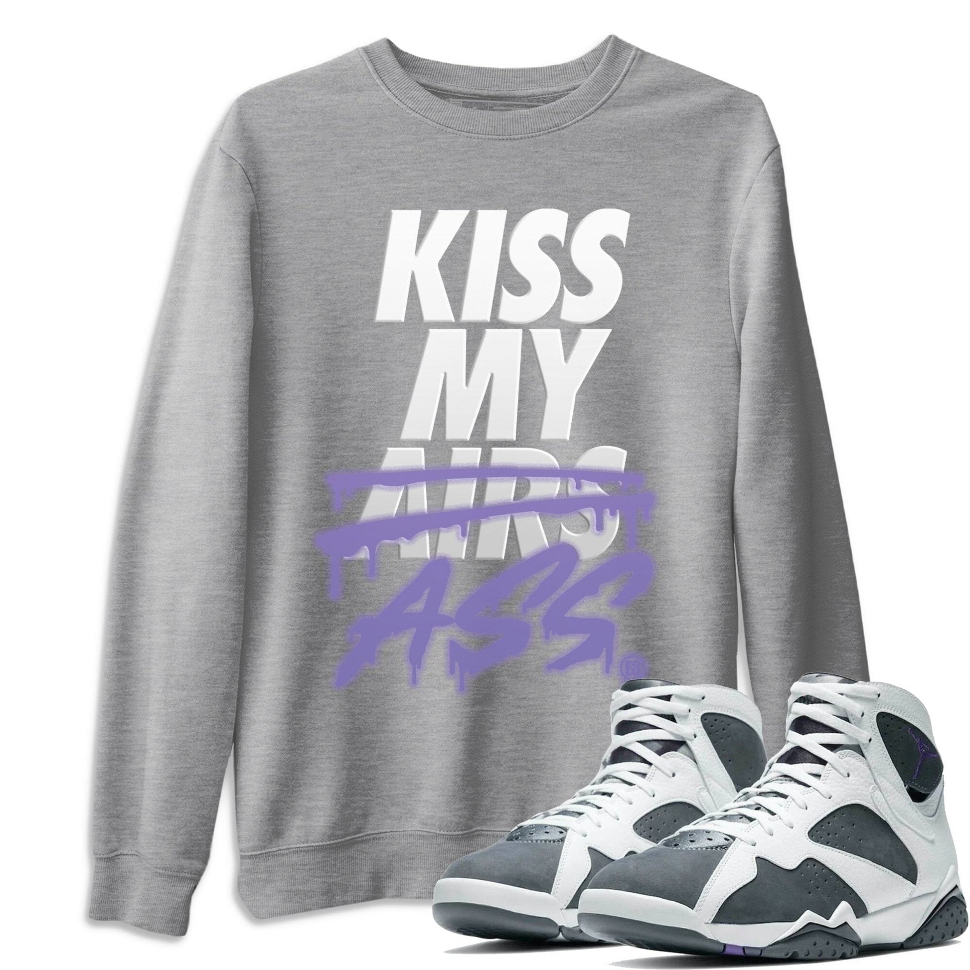 Jordan 7 Flint Sneaker Match Tees Kiss My Ass Sneaker Tees Jordan 7 Flint Sneaker Release Tees Unisex Shirts