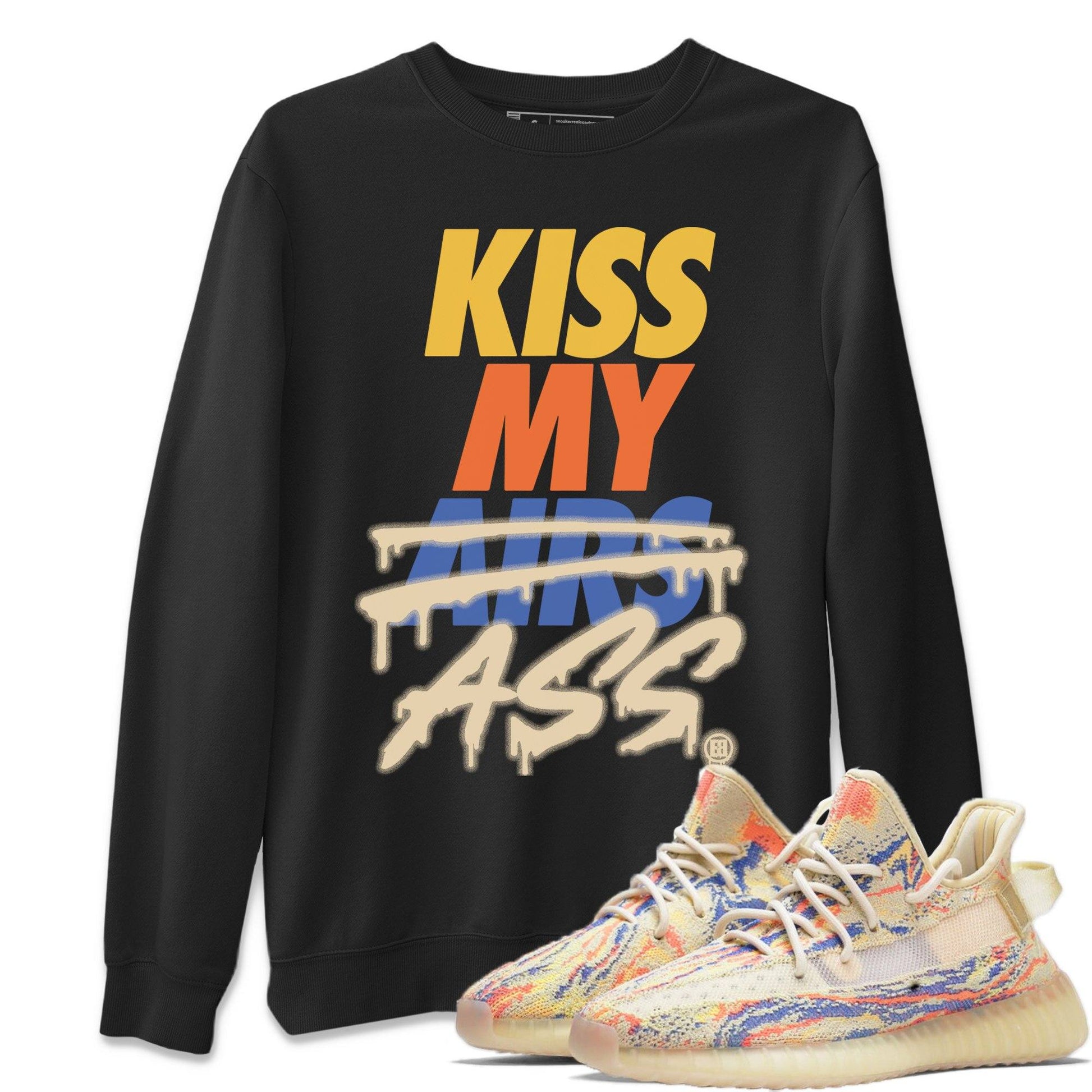 Yeezy 350 MX Oat Sneaker Match Tees Kiss My Ass Sneaker Tees Yeezy 350 MX Oat Sneaker Release Tees Unisex Shirts